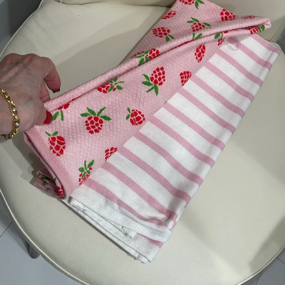 Kate Spade Set of 3 Pink/Red/Green 